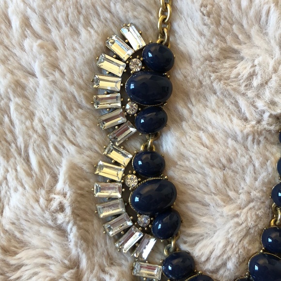 Like New J. Crew Statement Necklace - Navy - Picture 4 of 8